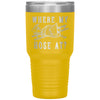 Funny Firefighter Tumbler Where My Hose At Laser Etched 30oz Stainless Steel Tumbler