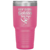 Funny Golden Retriever Tumbler My Son Is A Golden Retriever Laser Etched 30oz Stainless Steel Tumbler