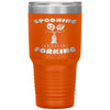 Funny Tumbler Spooning Leads To Forking Laser Etched 30oz Stainless Steel Tumbler