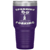Funny Tumbler Spooning Leads To Forking Laser Etched 30oz Stainless Steel Tumbler
