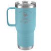 Physicist Travel Tumbler Never Underestimate A Woman Who Is Also A Physicist 20oz Travel Tumbler Laser Etched