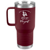 Physicist Travel Tumbler Never Underestimate A Woman Who Is Also A Physicist 20oz Travel Tumbler Laser Etched