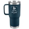 Physicist Travel Tumbler Never Underestimate A Woman Who Is Also A Physicist 20oz Travel Tumbler Laser Etched
