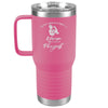 Physicist Travel Tumbler Never Underestimate A Woman Who Is Also A Physicist 20oz Travel Tumbler Laser Etched