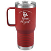 Physicist Travel Tumbler Never Underestimate A Woman Who Is Also A Physicist 20oz Travel Tumbler Laser Etched