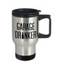 Funny Beer Travel Mug Garage Drinker 14oz Stainless Steel