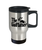 Funny Golfer Father Travel Mug The Golffather 14oz Stainless Steel