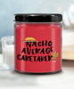 Funny Caretaker Candle Nacho Average Caretaker 9oz Vanilla Scented Soy Wax Candles