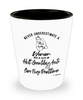 Adult-Gerontology Acute Care Nurse Practitioner Shot Glass Never Underestimate A Woman Who Is Also An AG-ACNP Shot Glass