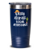 Funny Legal Assistant Tumbler Nacho Average Legal Assistant Tumbler 30oz Stainless Steel