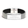 Best Aerospace Engineer Mom Gifts, Even better mother., Birthday, Mother's Day Stainless Steel Bracelet for Mom, Women, Friends, Coworkers