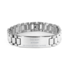 Best Actuary Mom Gifts, Even better mother., Birthday, Mother's Day Ladder Stainless Steel Bracelet for Mom, Women, Friends, Coworkers