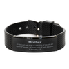 Mother Black Shark Mesh Bracelet Power Love Self-discipline Confidence Inspirational Gift