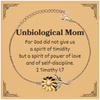 Sunflower Bracelet Unbiological Mom Inspirational Power Love Graduation Gift