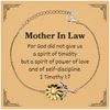 Elegant Sunflower Bracelet for Mother In Law - A Spirit of Power and Love - Perfect Birthday Gift for Her