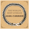 Cuban Link Chain Bracelet for Mail Carrier - The Most Unique Gift for Your Favorite Mail Carrier this Christmas!