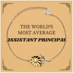 Assistant Principal Bracelet - The Worlds Most Average Gift for School Administrators, Appreciation and Graduation