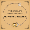 Fitness Trainer Sunflower Bracelet - Empowering confidence for the worlds average trainer