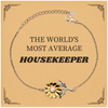Sunflower Bracelet for Housekeeper: Unique Engraved Gift for Everyday Inspiration and Confidence