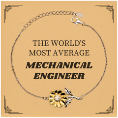 Mechanical Engineer Sunflower Bracelet - Embrace Your Unique Style and Confidence