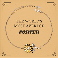 Sunflower Bracelet for Porter - The Perfect Gift for Graduation, Holidays, and More