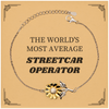 Streetcar Operator Sunflower Bracelet - Confidence and Inspiration for Any Occasion