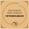 Veterinarian Sunflower Bracelet - Inspirational Gift for Animal Lovers