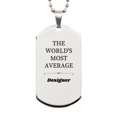 Designer Engraved Silver Dog Tag for Veterans Day and Christmas, Inspirational Confidence and Hope