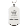 Engraved Urban Planner Silver Dog Tag - the Perfect Gift for Graduation and Veterans Day