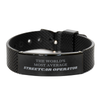 Streetcar Operator Black Shark Mesh Bracelet - Confidence Inspired Gift for Birthday or Christmas