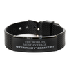 Veterinary Assistant Black Shark Mesh Bracelet - The Worlds Most Average Gift for the Pet Lover in Your Life - Unique and Inspirational Present for Birthday, Christmas, and Graduation