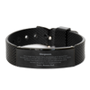Black Shark Mesh Bracelet Stepson Never Forget Graduation Gift for Him