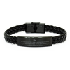 Unique Braided Leather Bracelet for Dads Birthday Gift, Engraved Pa, Your Caring Nature Endures, Thankful for You Confidence and Inspiration