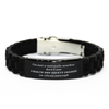 Health and Safety Engineer Black Glidelock Clasp Bracelet - So close to a miracle for Birthday, Holidays, Christmas, Graduation gifts