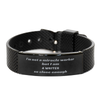 Writer Black Shark Mesh Bracelet - Inspirational Gift for Graduation, Christmas, and Veterans Day - Im not a miracle worker, but I am a Writer, so close enough.