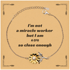 Unique Sunflower Bracelet for CFO - Inspirational Gift to Boost Confidence on Birthdays, Christmas, and More