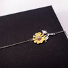 Sunflower Bracelet for Mental Health Counselor - A Rare, Precious Gift of Hope and Inspiration for Graduation, Birthday, Christmas, and Veterans Day