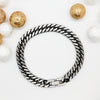 Religious Gifts for Mummy, God Bless You. Christian Cuban Link Chain Bracelet for Mummy. Christmas Faith Gift for Mummy