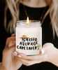 Funny Caretaker Candle Nacho Average Caretaker 9oz Vanilla Scented Soy Wax Candles