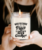 Inspirational Candle for those Seeking Serenity When you choose peace it comes with a lot of goodbyes 9oz 16oz Scented Soy Wax Candles