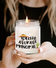 Funny Principal Candle Nacho Average Principal 9oz Vanilla Scented Soy Wax Candles