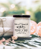 Funny Ballet Candle Being A Ballet Dancer is Easy It's Like Riding A Bike Except 9oz Vanilla Scented Soy Wax Candles