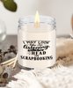 Funny Scrapbooking Candle I May Look Like I'm Listening But in My Head I'm Scrapbooking 9oz Vanilla Scented Soy Wax Candles