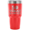 50th Birthday Golf Travel Mug 50 Today Lets ParTee 30 oz Stainless Steel Tumbler