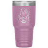 50th Birthday Tumbler For Women Mom Grandma Aunt Sister Fiftylicious Laser Etched 30oz Stainless Steel Tumbler