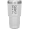 Archery Tumbler Draw Anchor Aim Laser Etched 30oz Stainless Steel Tumbler