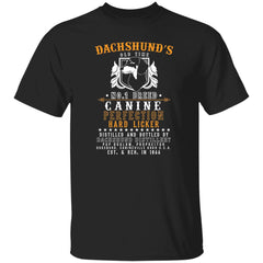 Funny Dachshund Shirt Dachshunds old Time No 1 Breed Gildan Unisex T-Shirt 5.3 oz G500