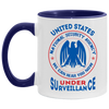 Funny NSA Mug We Can Hear You Now - Coffee Cup 11oz Accent AM11OZ