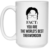 Funny Tae Kwon Do Mug Gift Fact You Are The World's Best Taekwondoin Coffee Cup 15oz White 21504