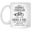 Funny Guidance Counselor Mug Being A Guidance Counselor Is Easy It's Like Riding A Bike Except Coffee Cup 11oz White XP8434